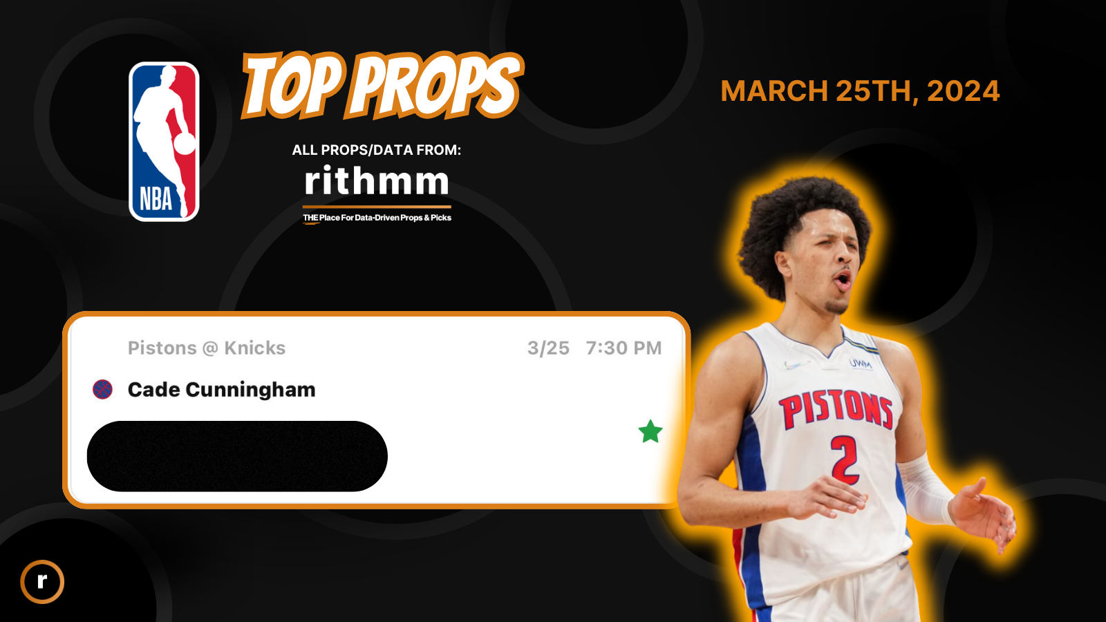 Pistons vs Knicks AI NBA Player Prop Bet Free Prop Bet